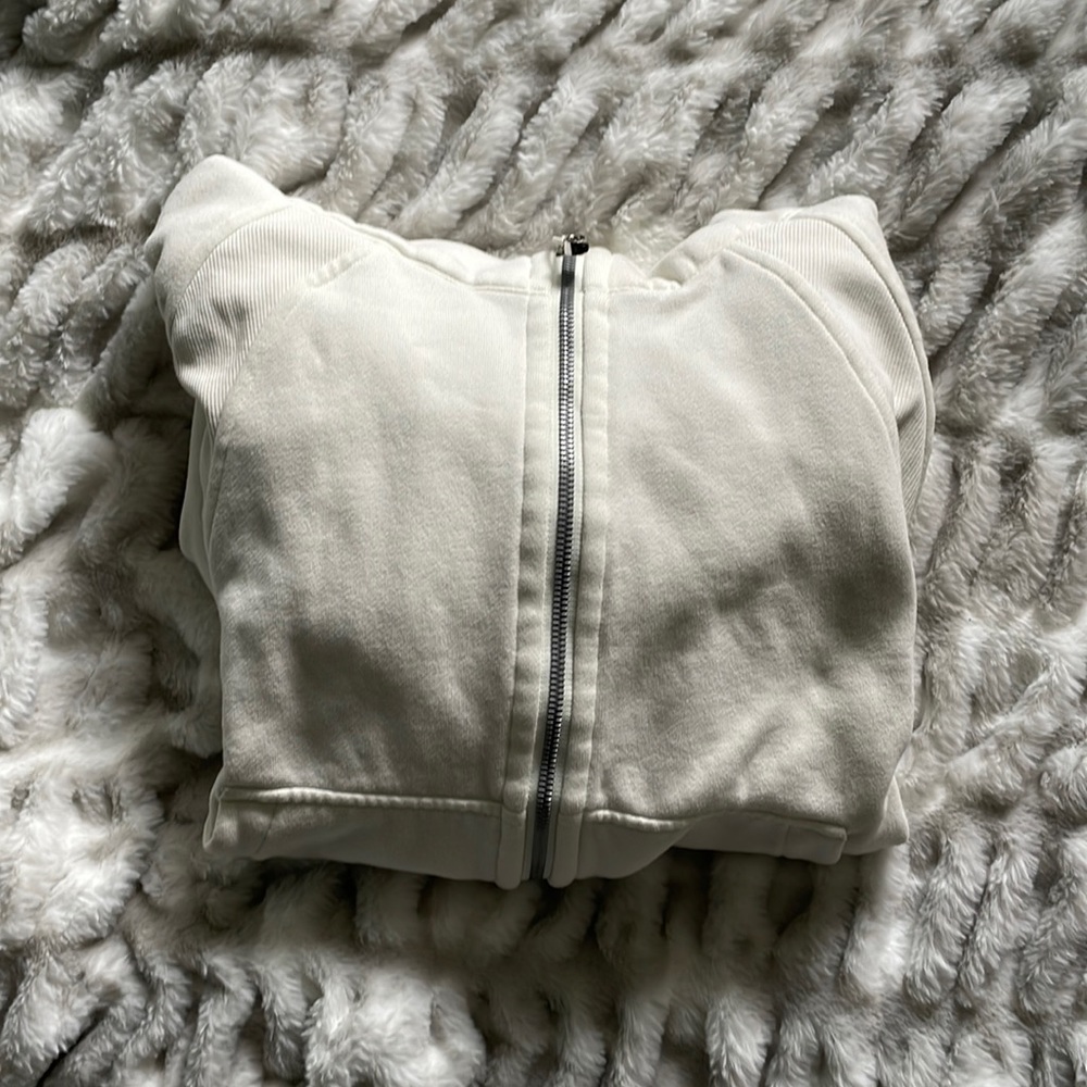 Lululemon oversized scuba full-zip Lemon Sorbet